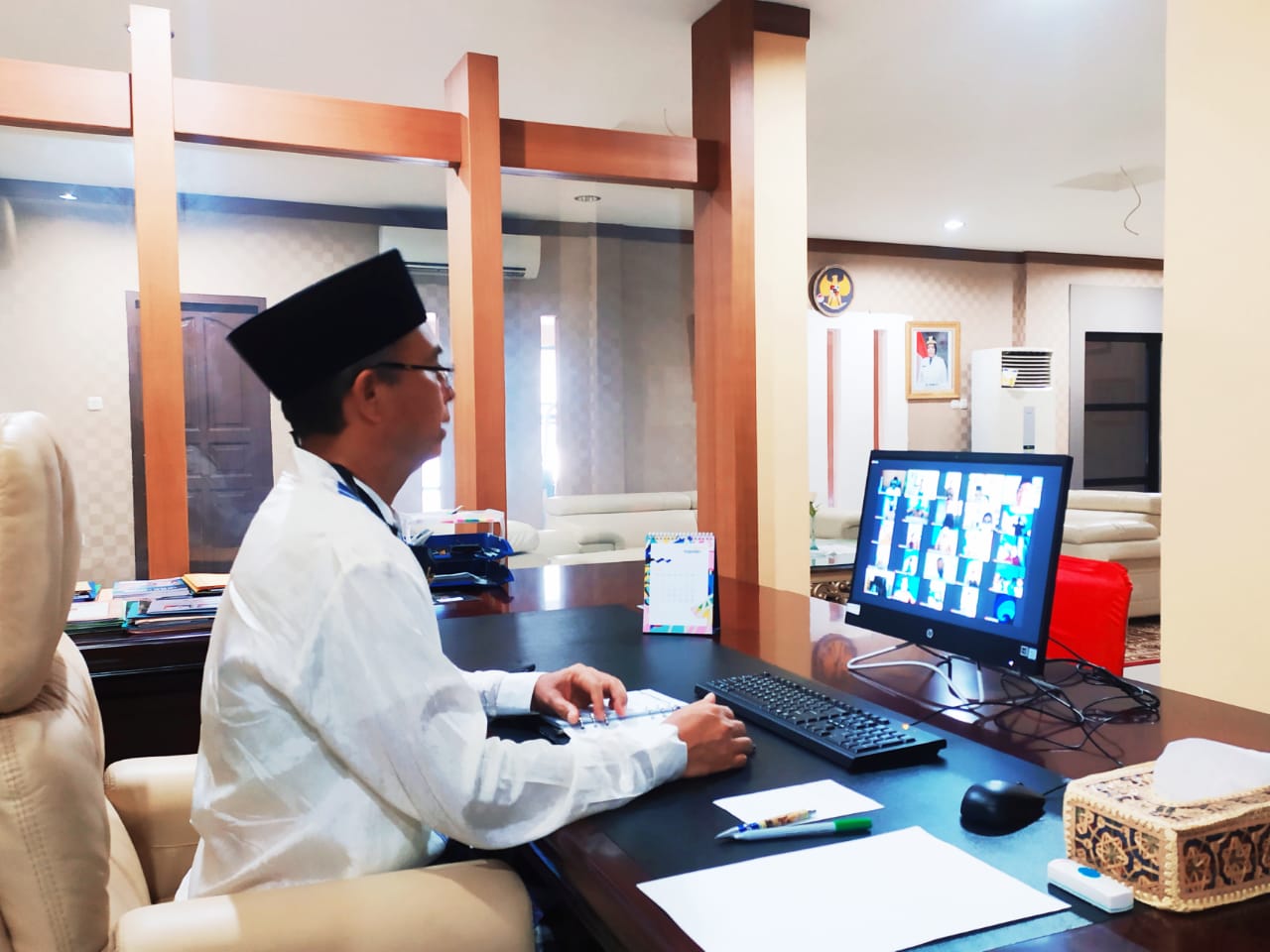 Bupati Mura Pimpin Rapat Bersama Jajaran Kecamatan BTS Ulu Cecar