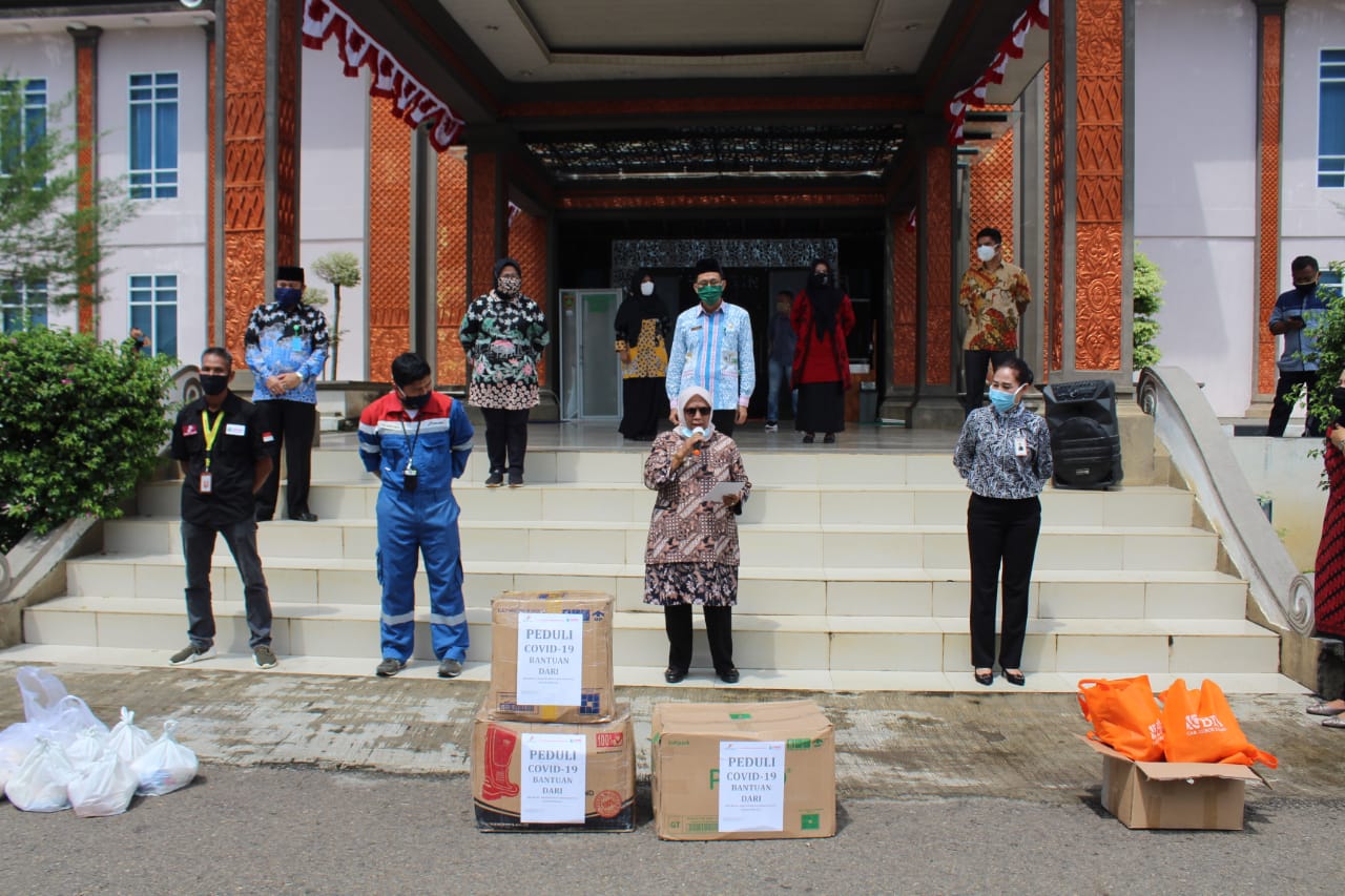 Pertamina, PT SRMD, dan BNI Sumbang Bantuan Ke Pemkab Mura