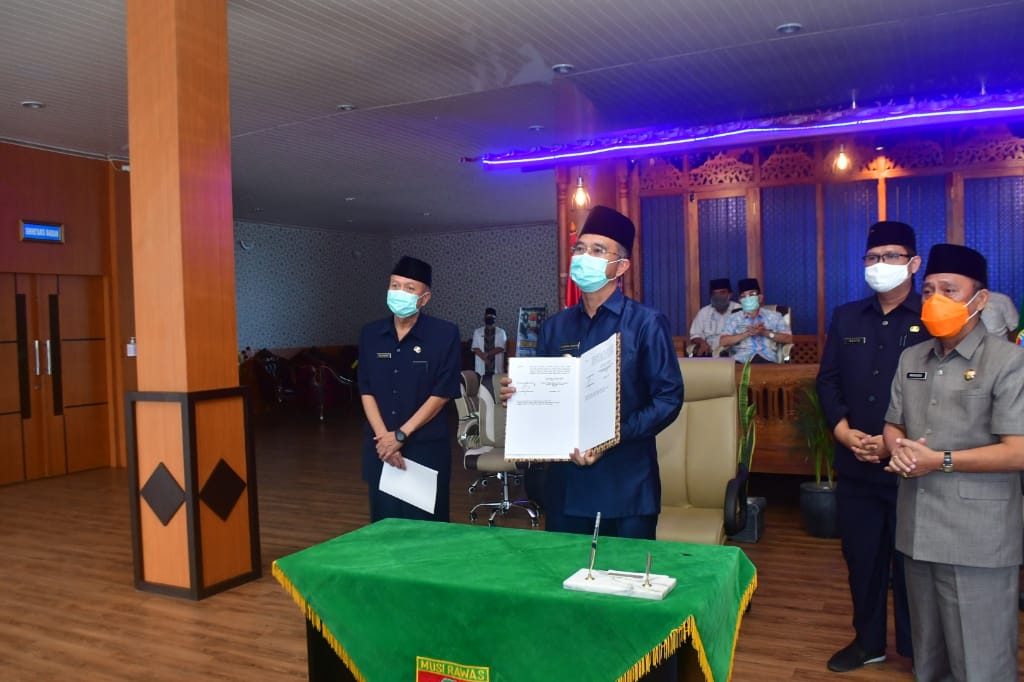 Pendapat Akhir Bupati atas Raperda Pertanggungjawaban APBD T.A 2019