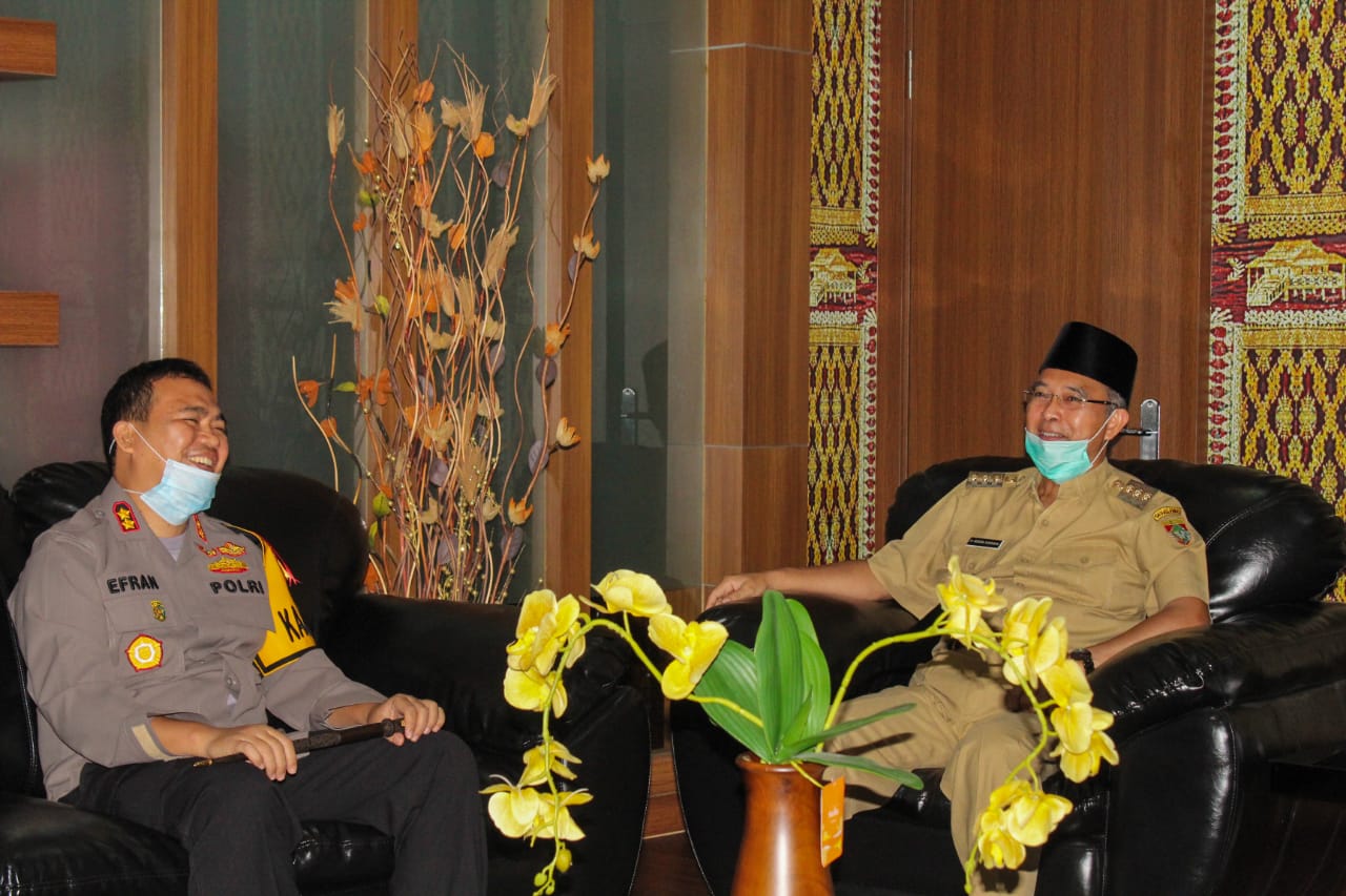 Bupati Terima Kunjungan Perdana Kapolres Musi Rawas