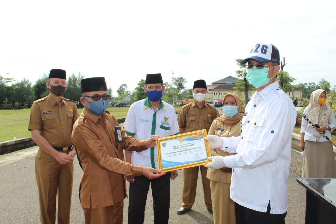 Program Musi Rawas Bersedekah, OPD Dapat Penghargaan dari Bupati