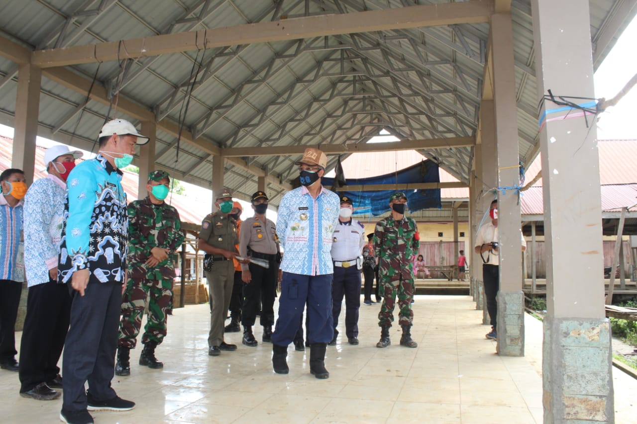 Bupati Kembali Tinjau Posko Perbatasan di BTS Ulu Cecar