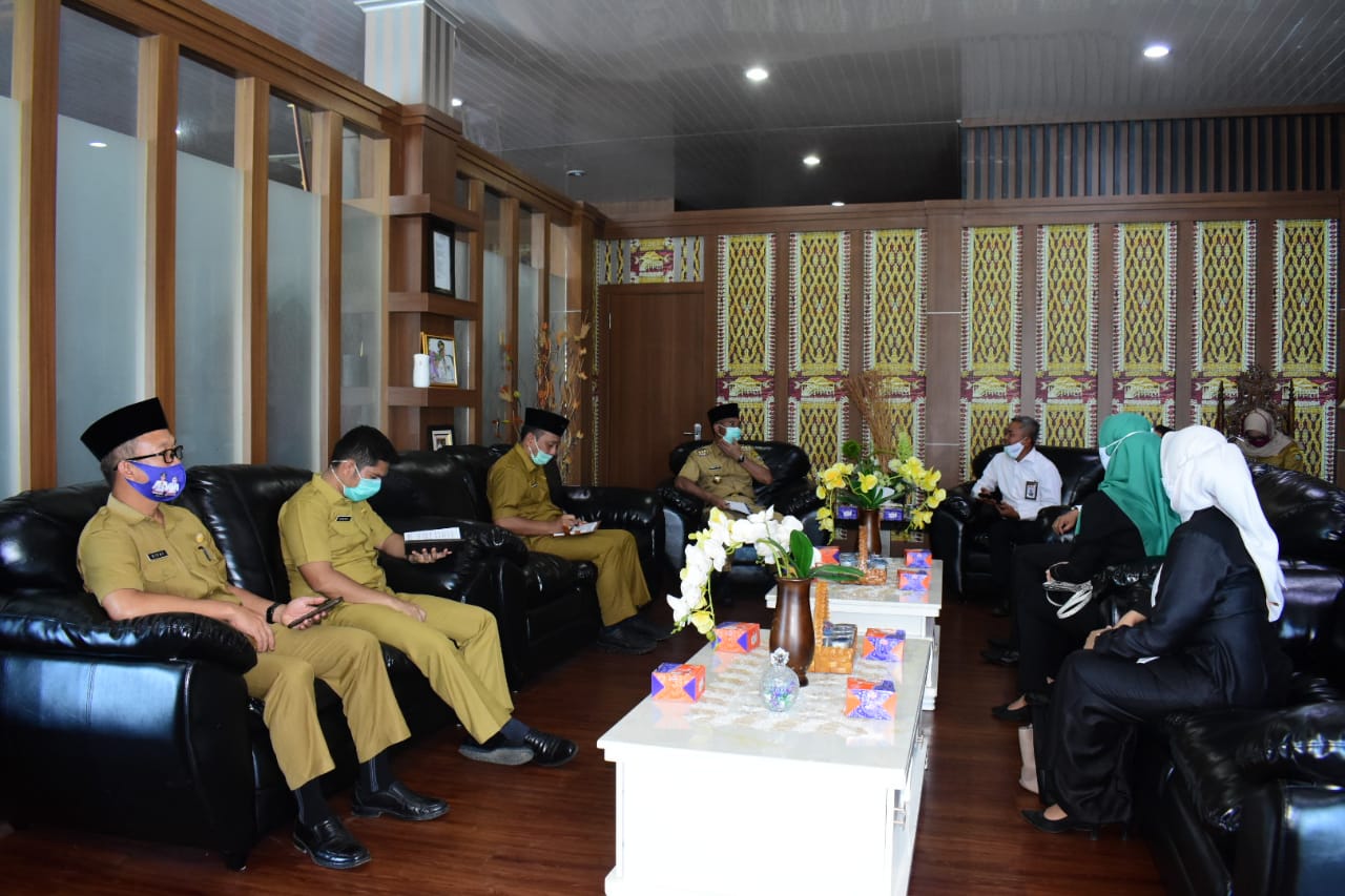 Bupati Musi Rawas lakukan Audiensi bersama pimpinan cabang BNI Syariah