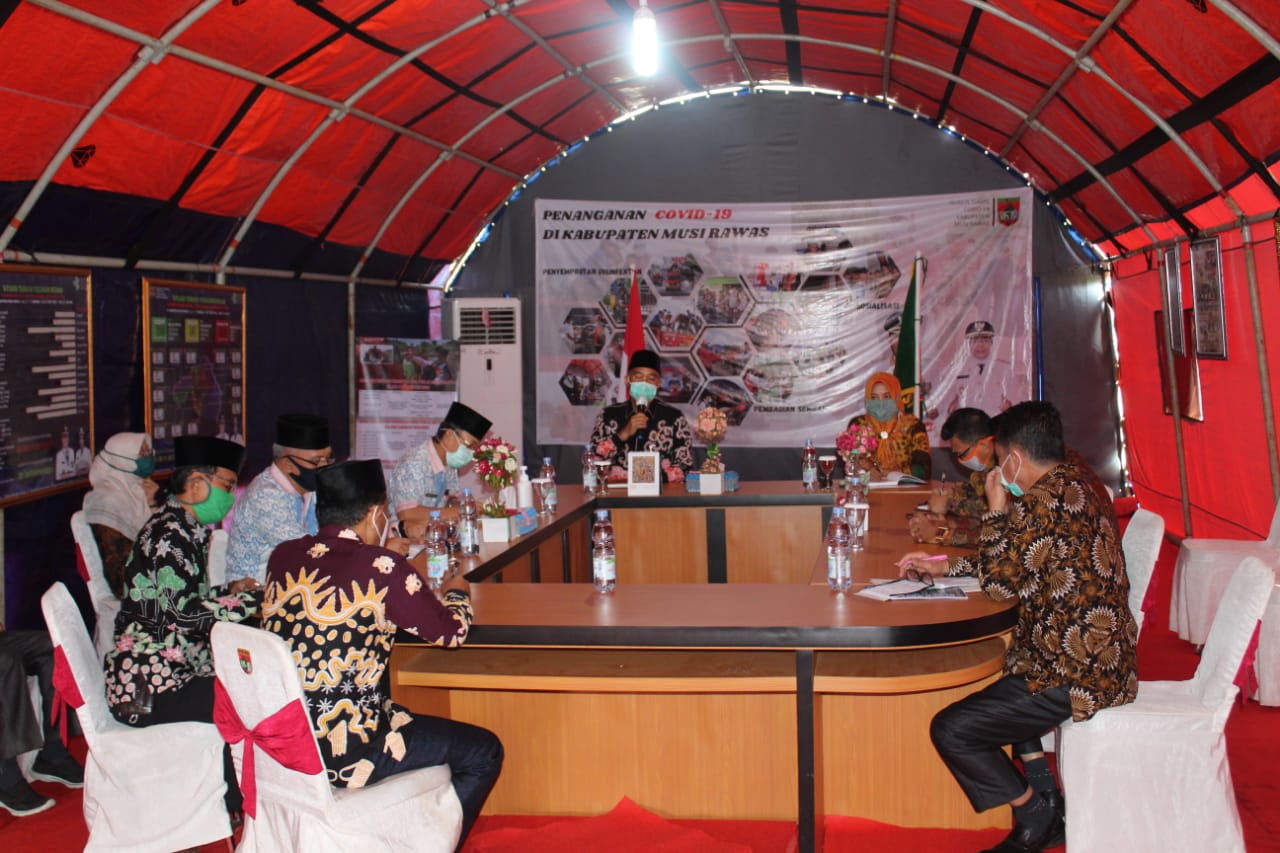 Audiensi Bersama Bupati, Bawaslu Siap untuk mengawal Pilkada Musi Rawas 2020.