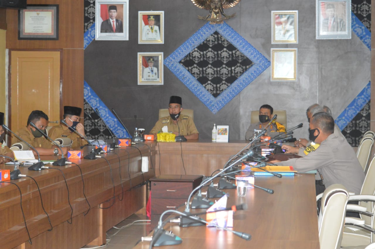 Bupati Mura Pimpin Rapat Koordinasi Terkait Pembentukan Polsubsektor di 5 Kecamatan
