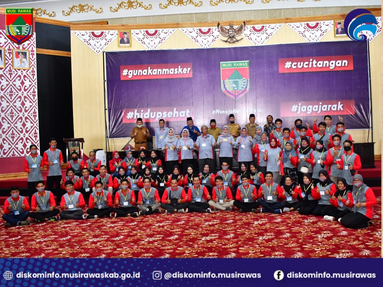 Asisten I Lepas Mahasiswa K2N Mandiri Universitas Musi Rawas Tahun 2020