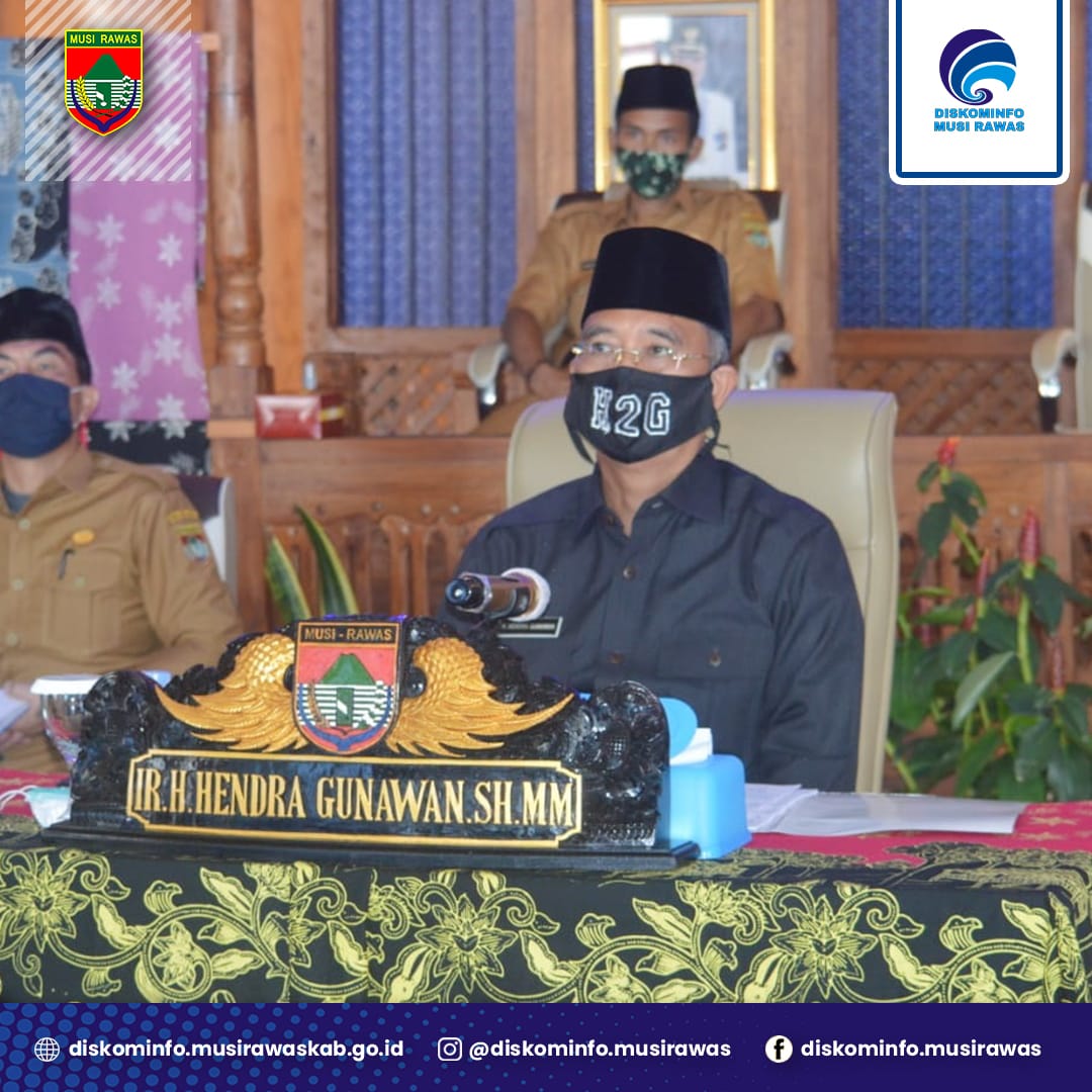 Persiapan Hadapi Pilkada Serentak 2020 di Tengah Pandemi, Bupati Mura Ikuti Webinar Bersama APKASI