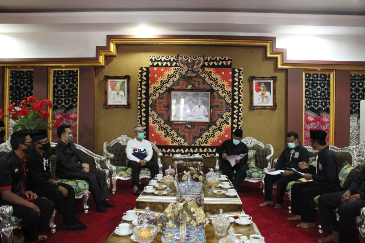 Jelang Pengesahan Warga Baru, PSHT Audiensi dengan Bupati Musi Rawas