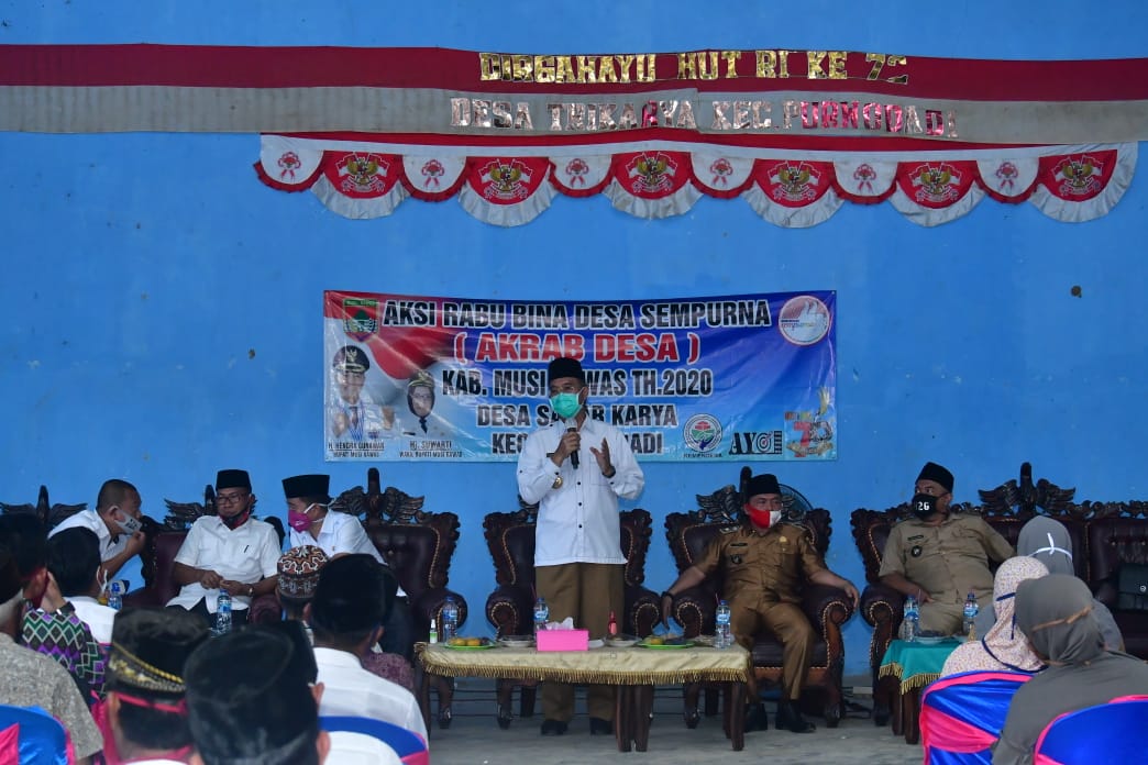 Bupati Mura Sambangi 6 Desa di Kecamatan Purwodadi Untuk Program Akrab