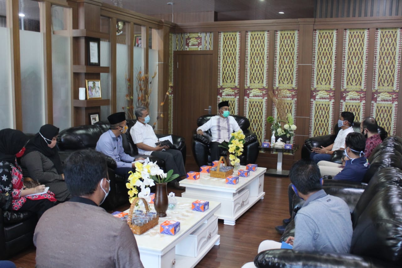 Bupati Mura Terima Audiensi Dari Media iNews TV Biro Sumsel