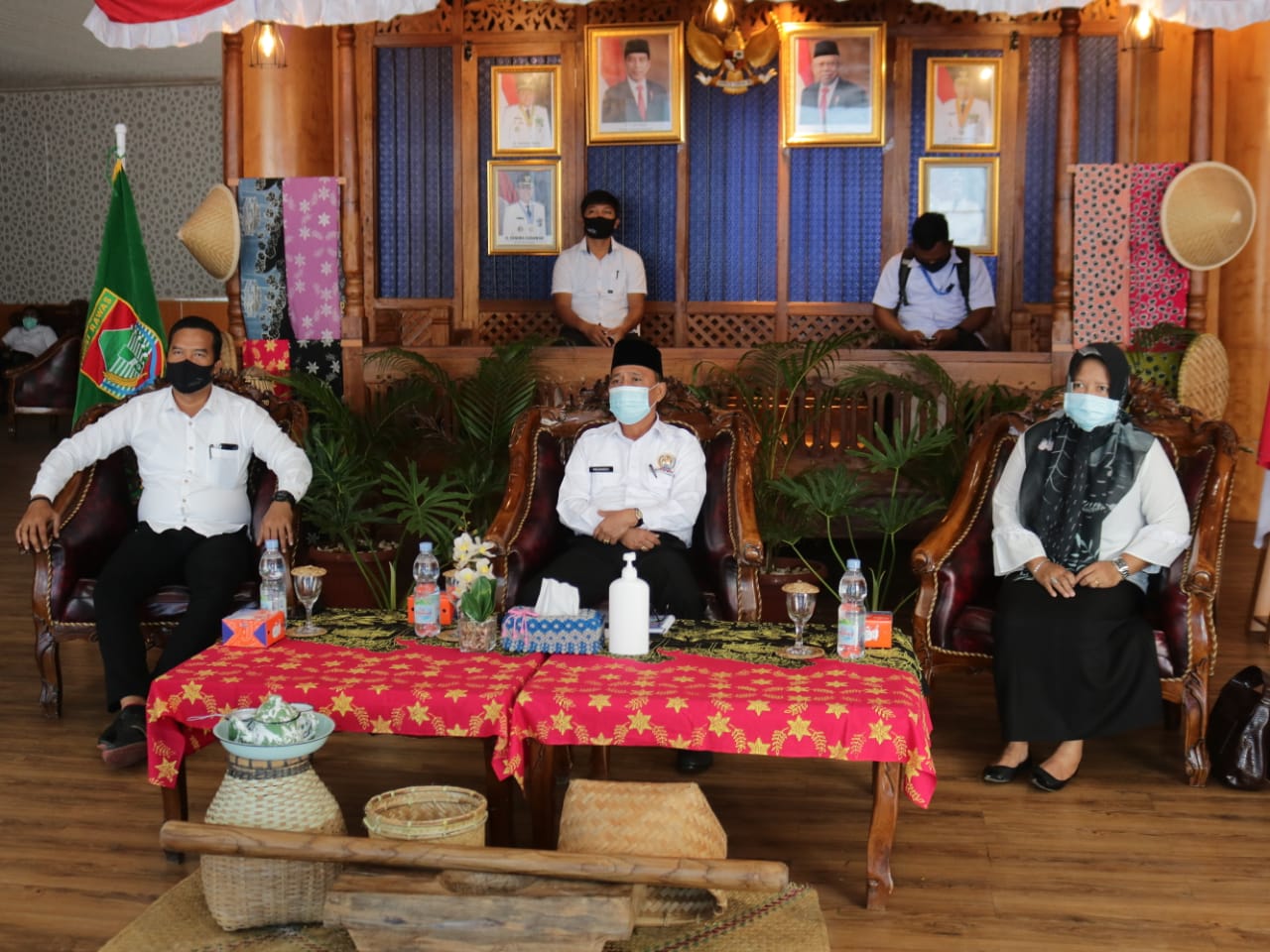 Sekda Kabupaten MURA hadiri Webinar Nasional Pembinaan Panitia Seleksi Pengisi Jabatan Pimpinan Tin