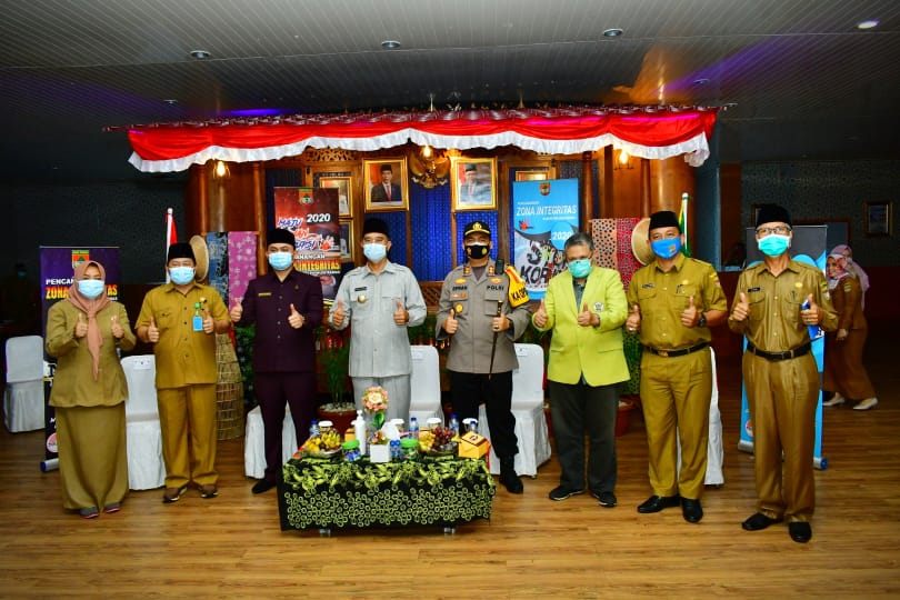 Wujudkan WBK dan WBBM, Pemkab Mura Melakukan Pencanangan Pembangunan Zona Integritas