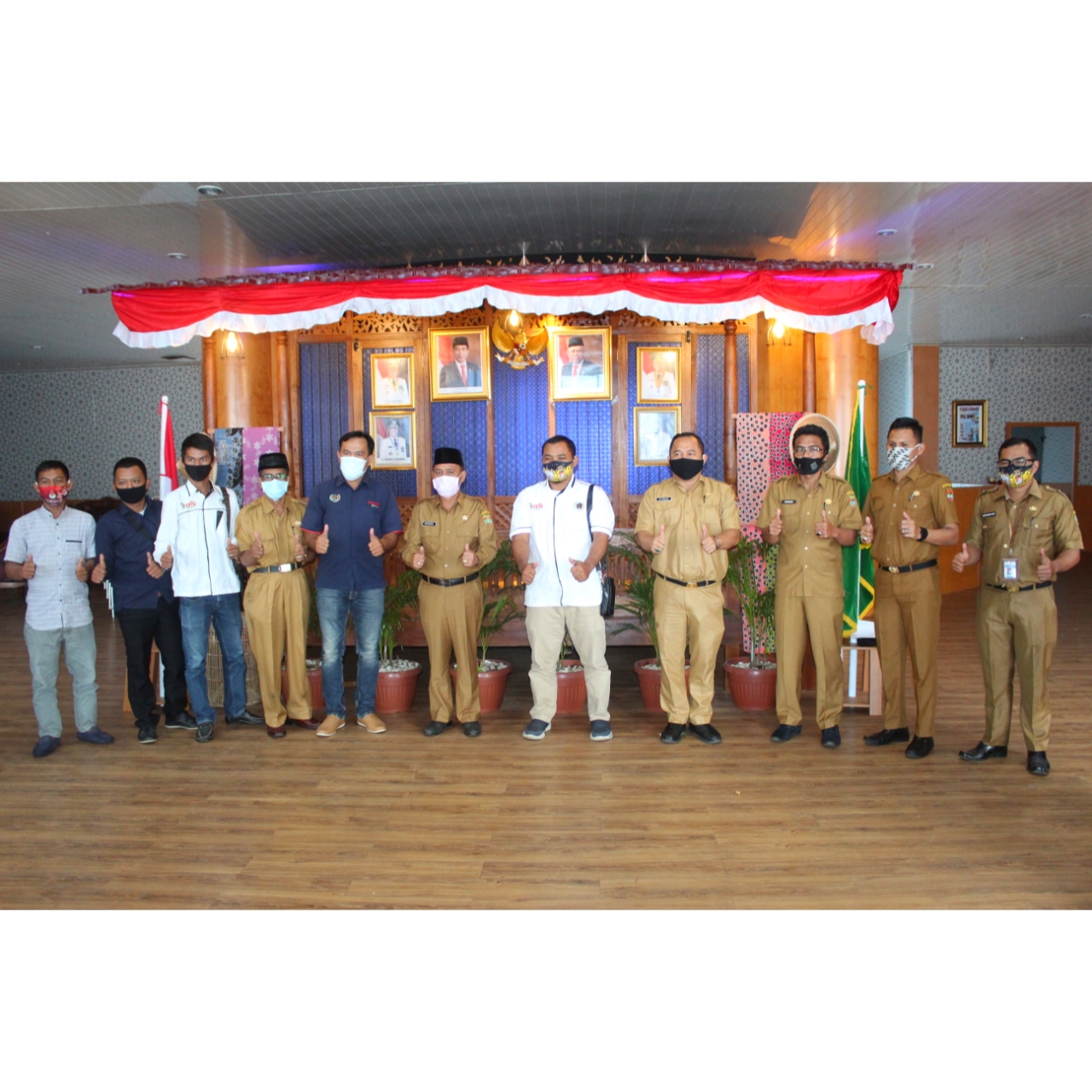 Bersiap Laksanakan Konferkab ke-2, PWI Mura Audiensi Bersama Sekda