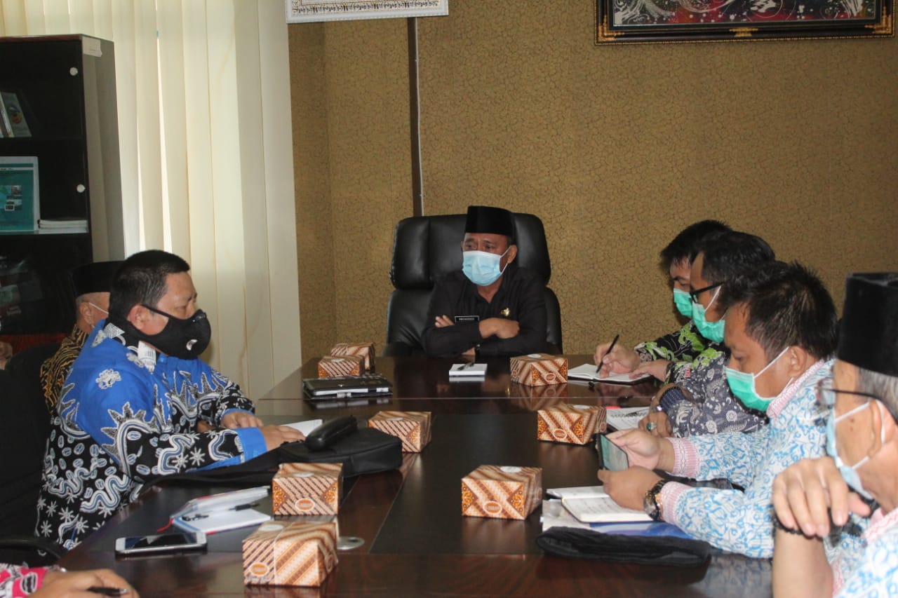 Sekda Pimpin Rapat Bahas Persiapan Penyerahan SK PJS Bupati Musi Rawas