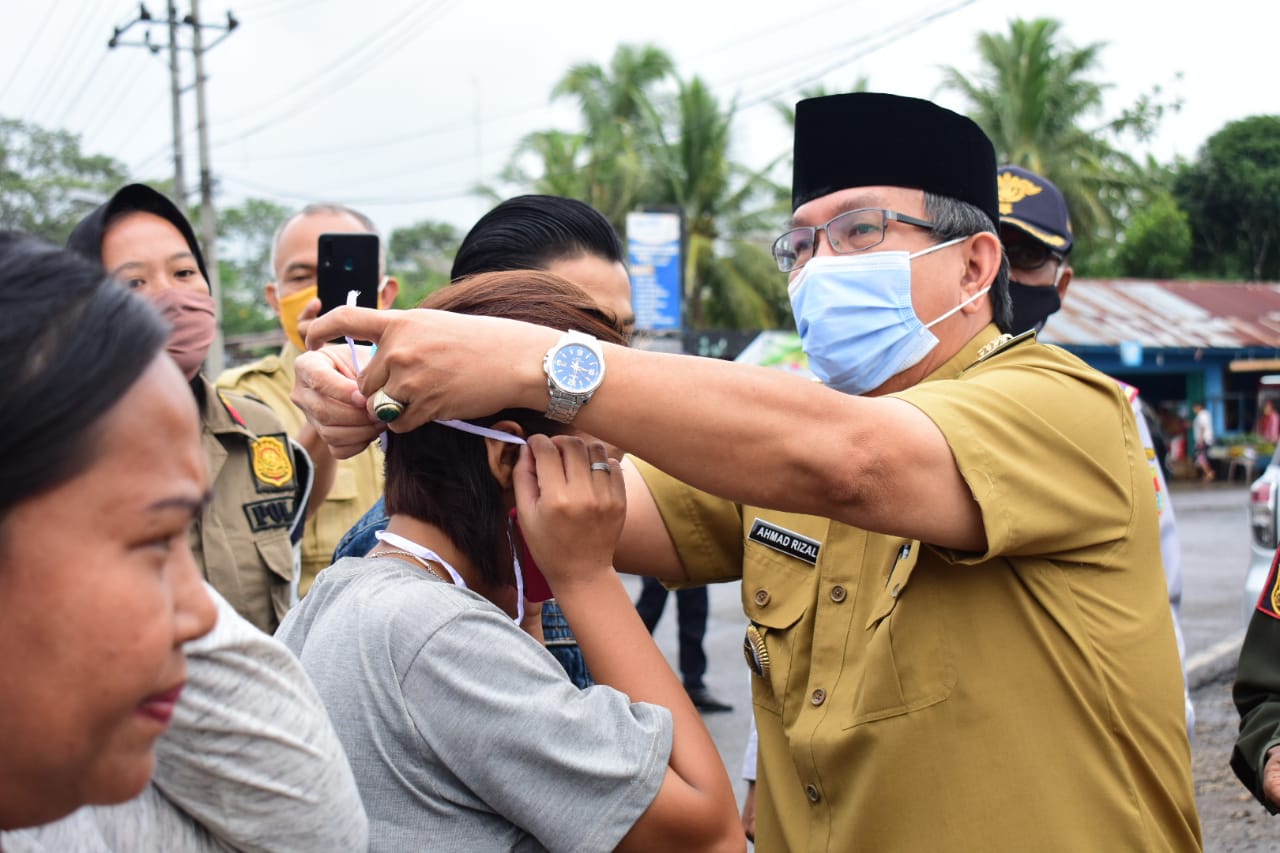 Gencarkan Disiplin Prokes, Pemkab Musi Rawas Gelar Operasi Yustisi Covid-19