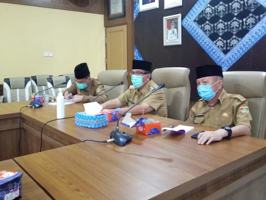 Pjs Bupati Pimpin Rapat Evaluasi Pengaktifan Posko Covid-19 di Wilayah Kab. Musi Rawas