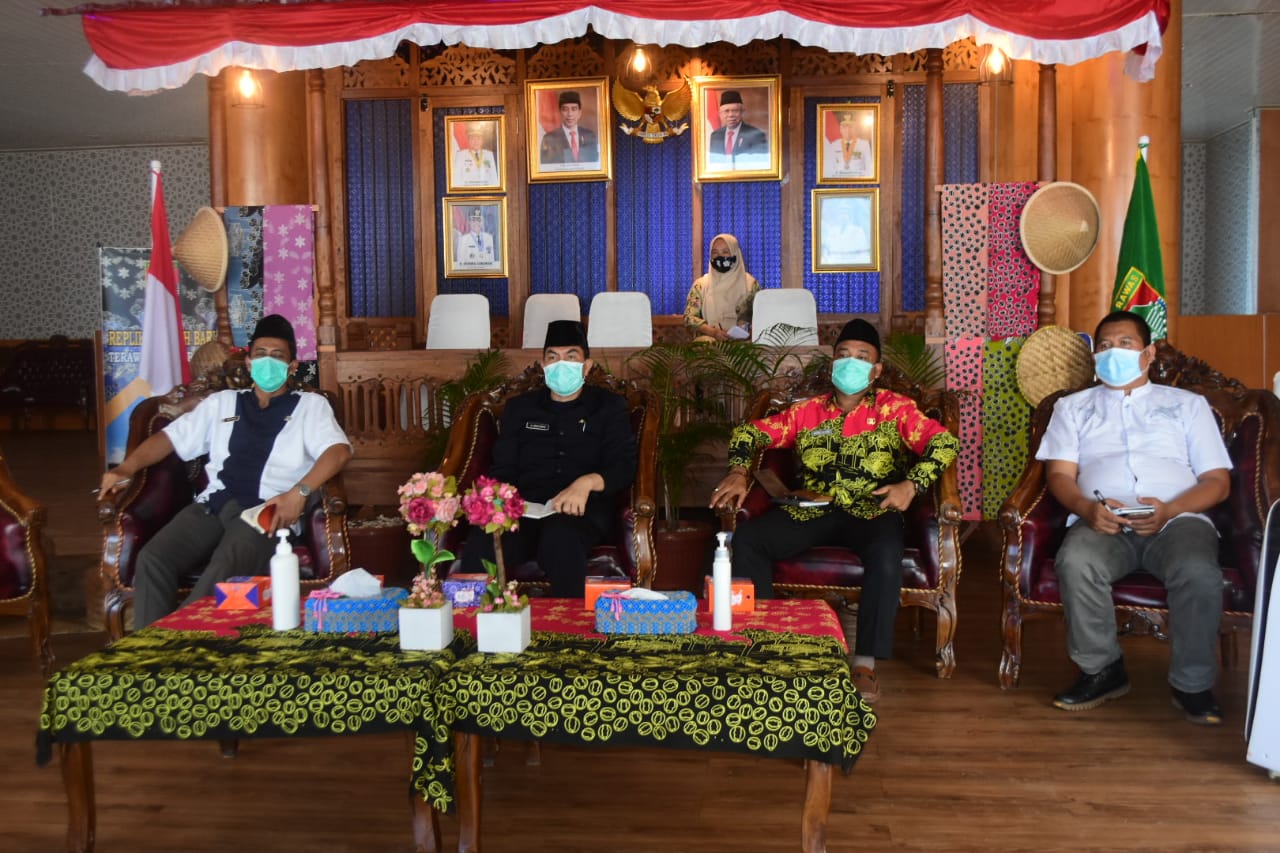 Pemkab Musi Rawas saksikan Pengumuman SKB 4 Menteri tentang Panduan Penyelenggaraan Pembelajaran