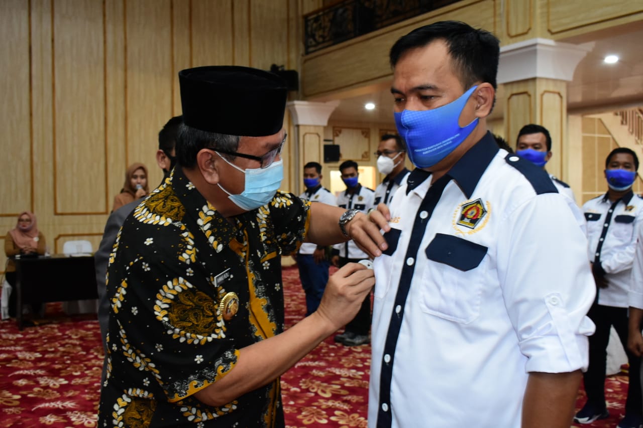 Pjs Bupati Hadiri Pelantikan PWI Mura Periode 2020-2023