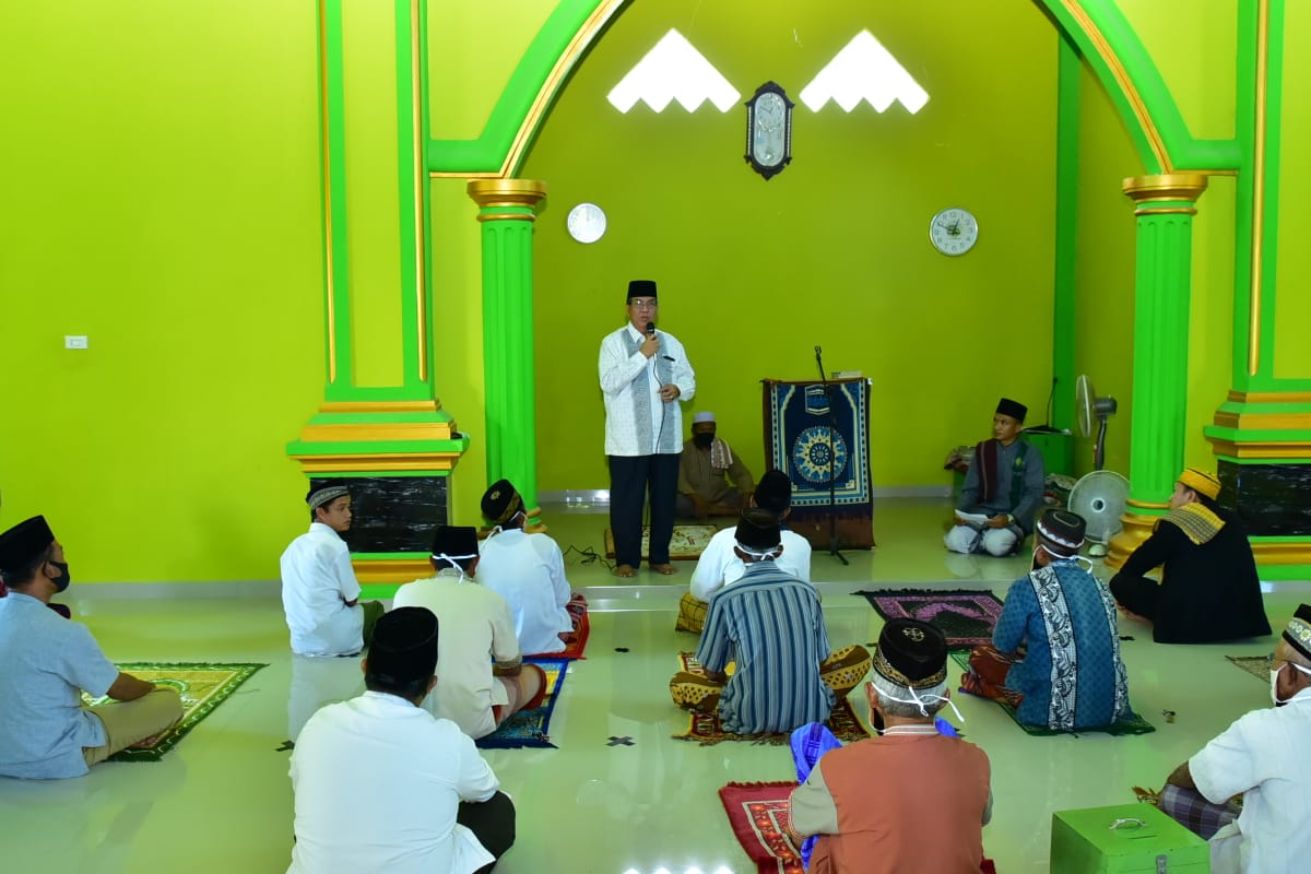 Pjs Bupati Musi Rawas Safari Jumat ke Masjid Al-Maarif Desa Sumbersari