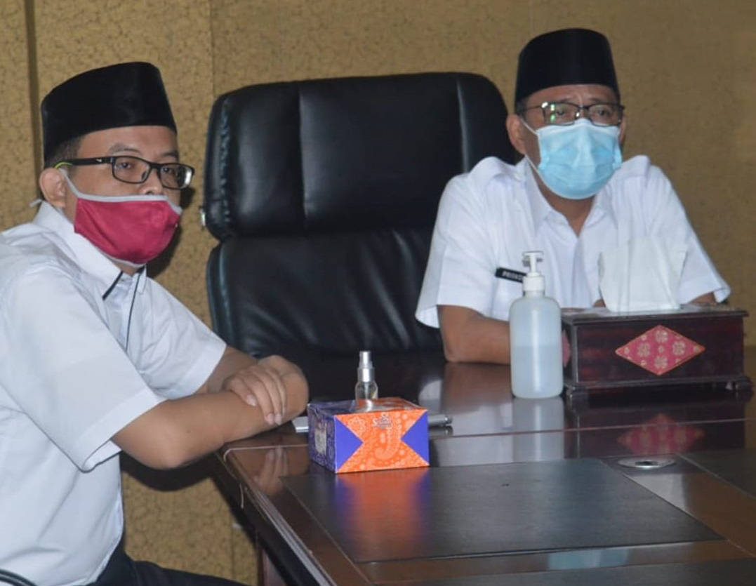 Via Vidcon, Sekda Mura Ikut Saksikan Penandatanganan Nota Kesepakatan Bersama dan Dokumen Rencana Ke