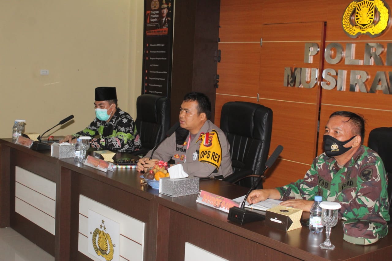 Asisten I Ikuti Rapat Koordinasi Pencegahan dan Penanggulangan Covid-19