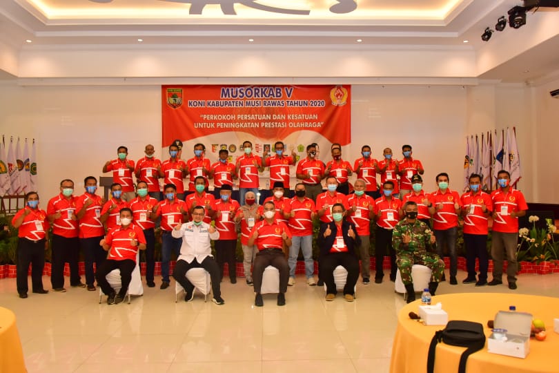 Bupati Musi Rawas secara resmi membuka Musyawarah Olahraga Kabupaten (MUSORKAB) V Koni