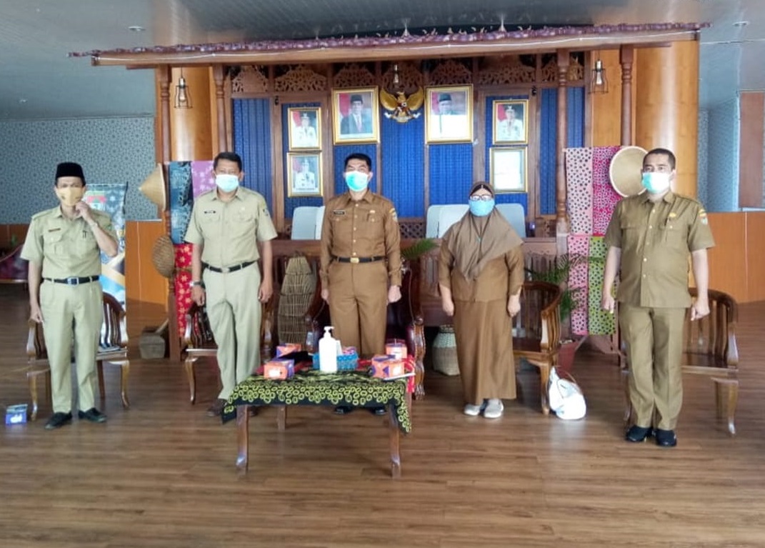 Via Vidcon, Asisten I Saksikan Launching ULD Bidang Ketenagakerjaan Bersama Kemnaker RI