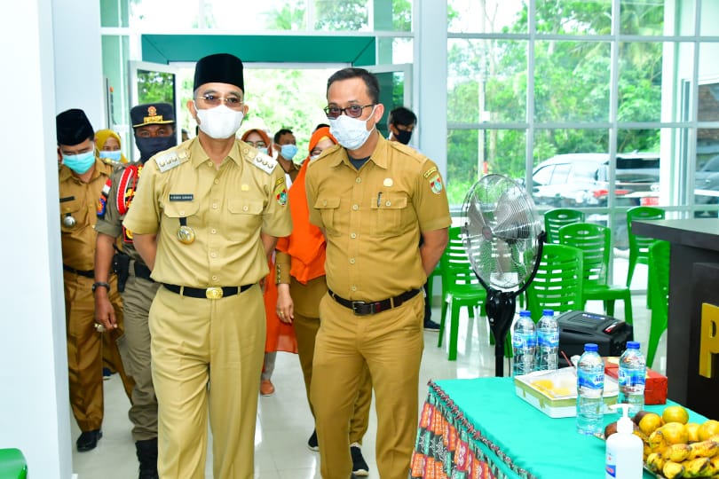 Tingkatkan Kualitas Kesehatan, Bupati Tinjau Pembangunan Puskesmas O Mangunharjo