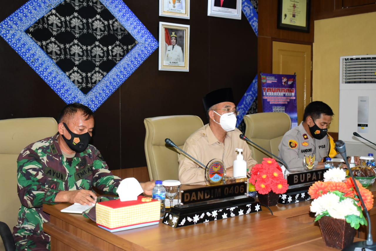 Menjelang Natal dan Tahun Baru, Bupati H2G Pimpin Rakor Bersama Forkopimda