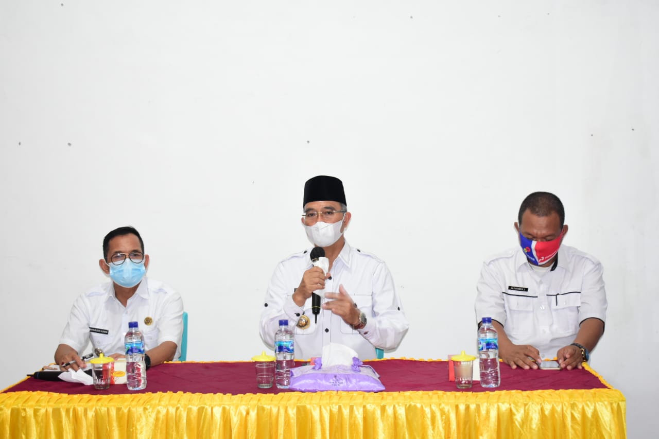 Rapat staf Bupati Musi Rawas bersama Kecamatan Selangit dan Kecamatan STL Ulu Terawas