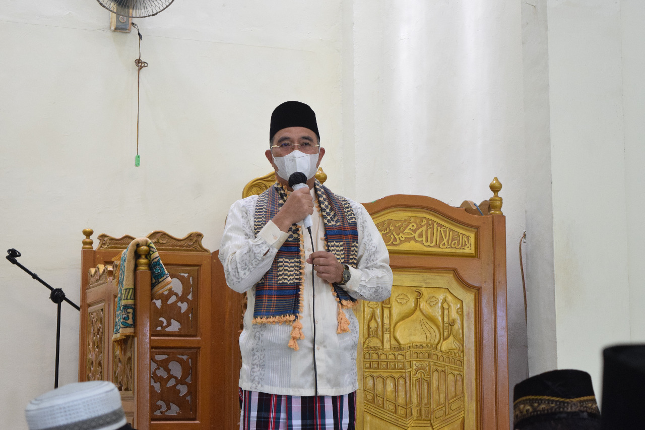 Bupati Musi Rawas Safari Jumat ke Masjid Miftahul Huda Desa Widodo