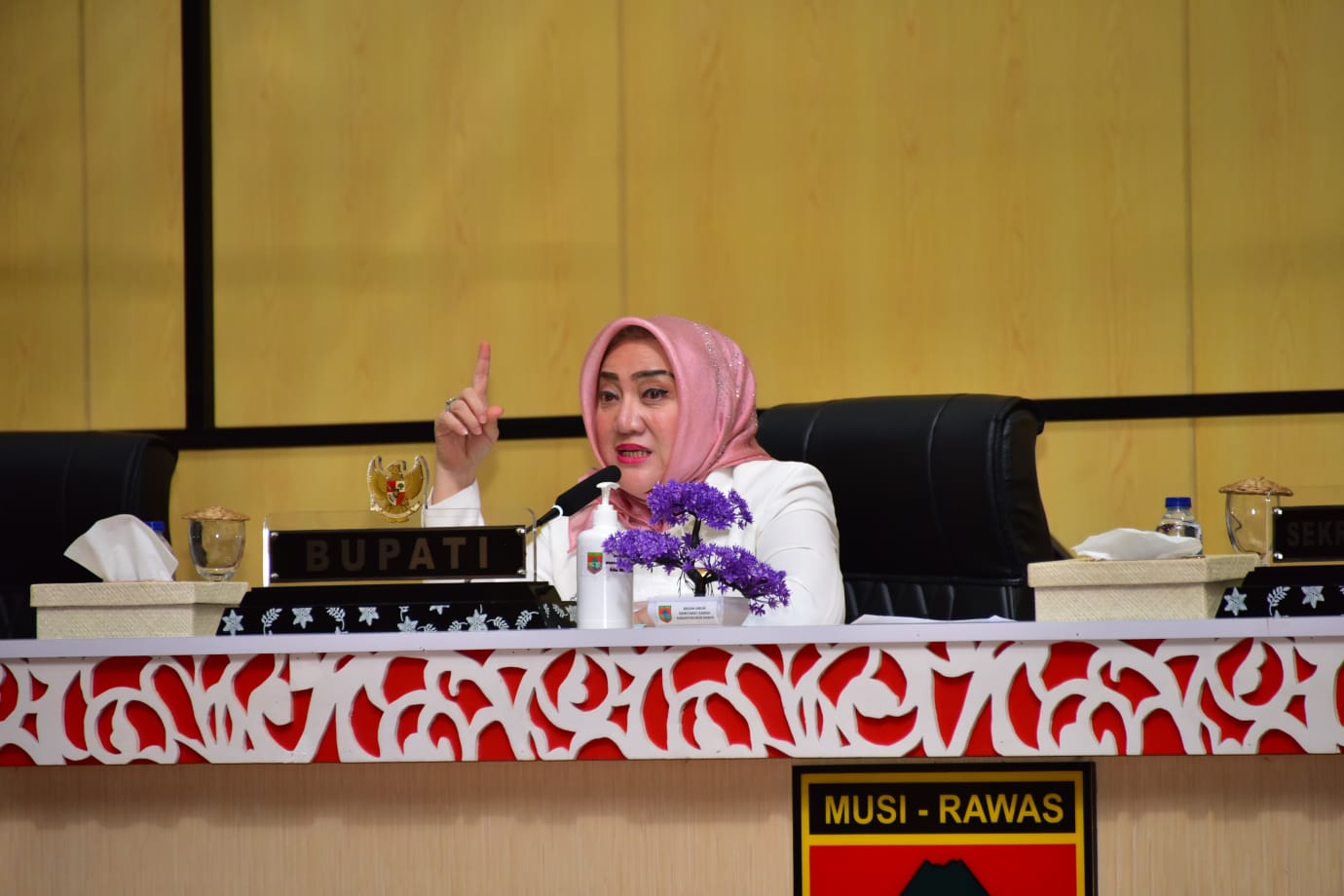 Bupati Musi Rawas Pimpin Rapat Persiapan Pelaksanaan APBD Tahun Anggaran 2022