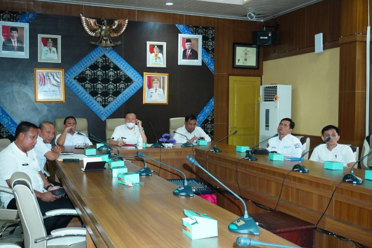 Launching Hasil SPI Komisi Pemberantasan Korupsi RI melalui konferensi video