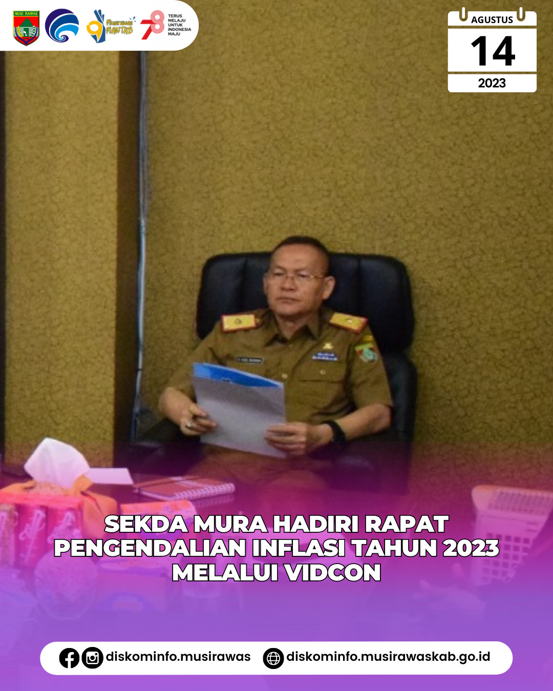Rapat Pengendalian Inflasi Tahun 2023