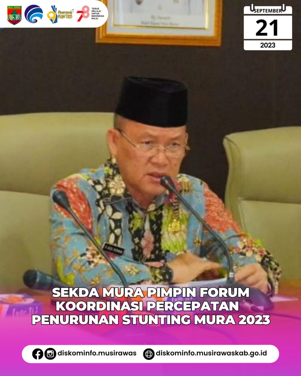 Forum Koordinasi Percepatan Penurunan Stunting Kabupaten Tahun 2023