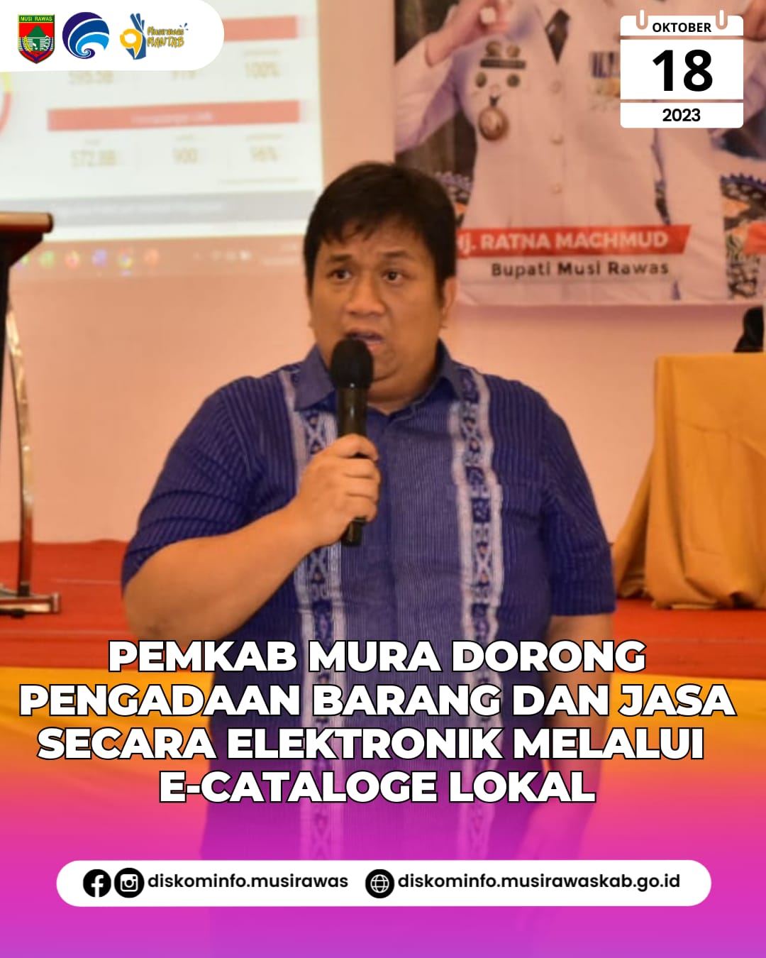 Pemkab Musi Rawas Dorong Pengadaan Barang dan Jasa Secara Elektronik Melalui e cataloge lokal