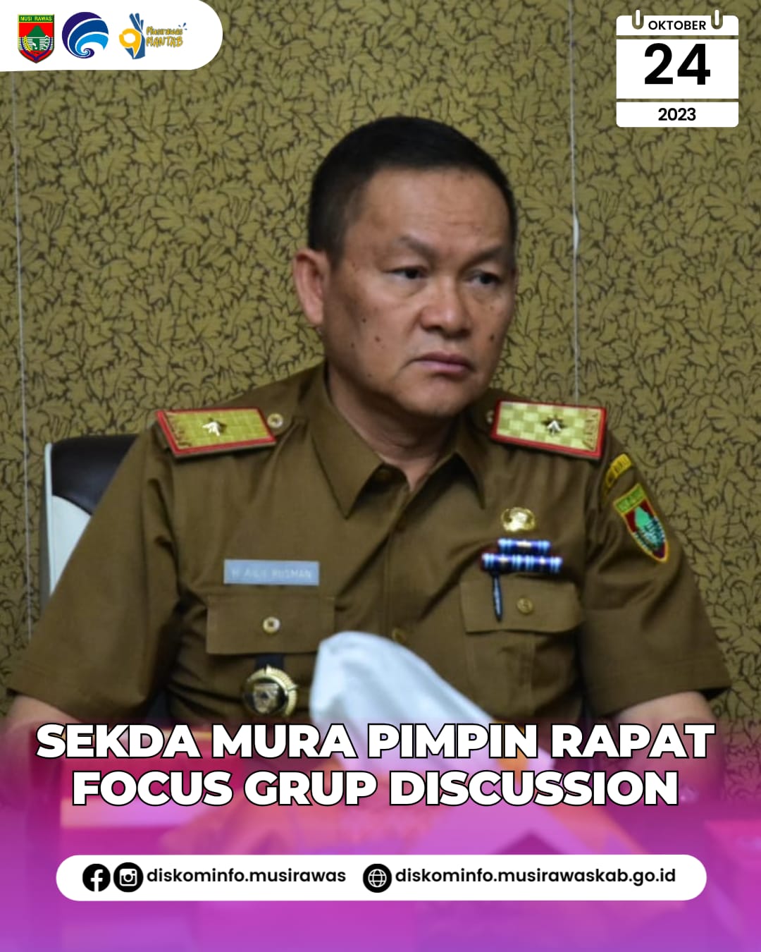 Rapat FGD dalam Rangka tindaklanjuti Peraturan Kementrian Keuangan tentang Pengelolaan Dana Bagi Hasil Perkebunan Sawit