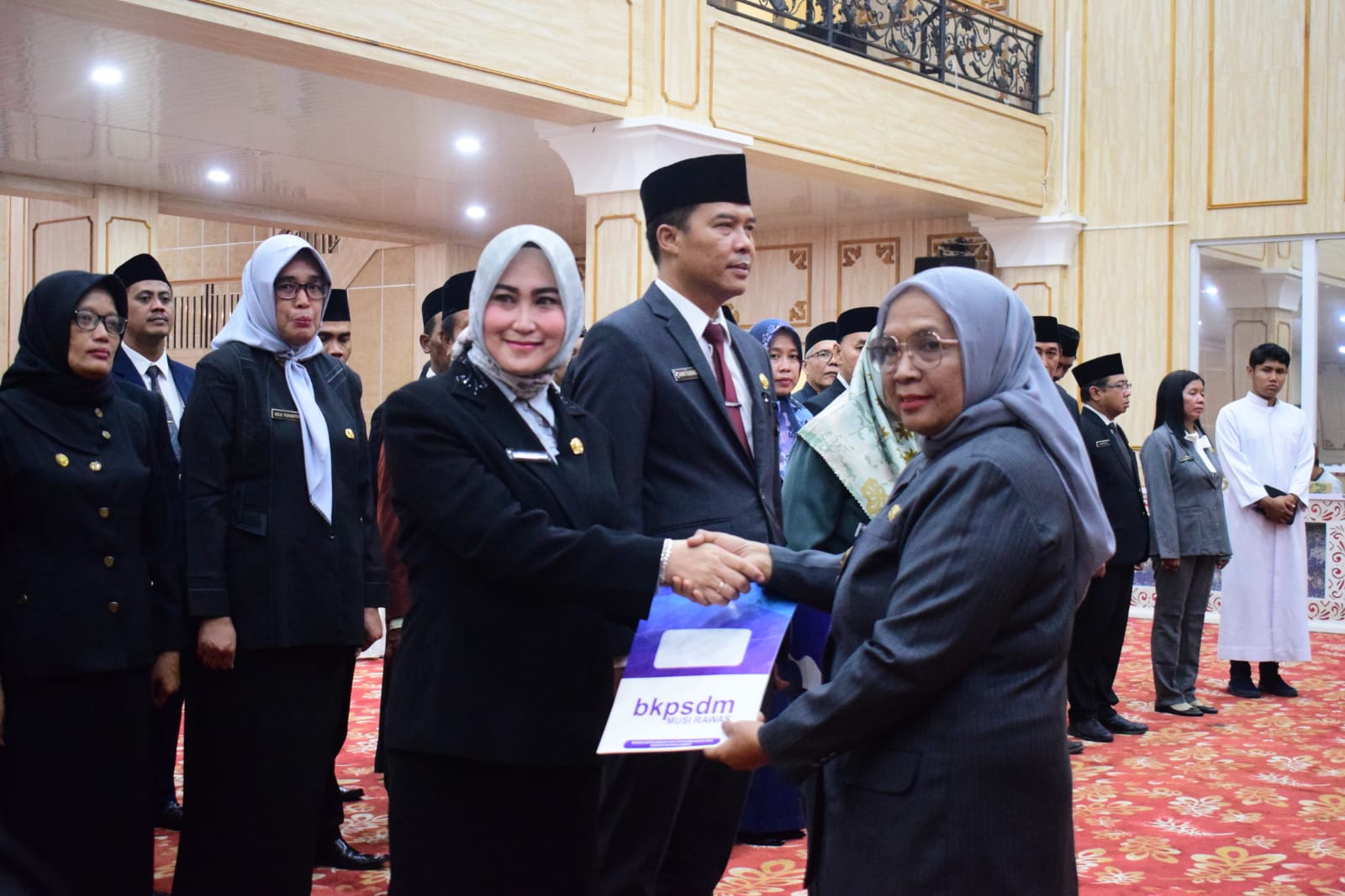 Wakil Bupati Kukuhkan 43 Pejabat di Lingkungan Pemkab Musi Rawas