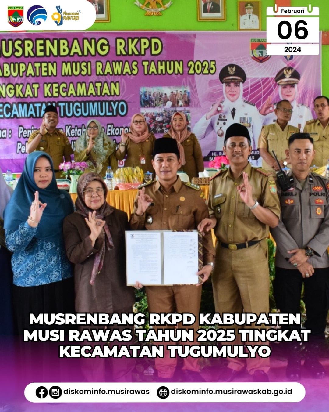 Musrenbang RKPD Musi Rawas Tahun 2025 tingkat Kecamatan Tugu Mulyo