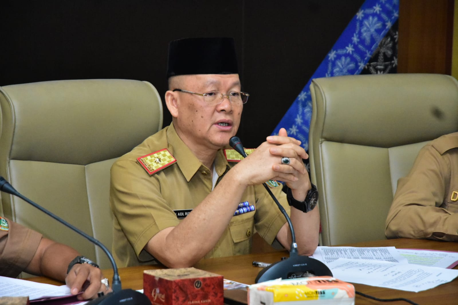 Pj Sekda Pimpin Rapat Pembentukan Tim Pemantauan Perkembangan Politik