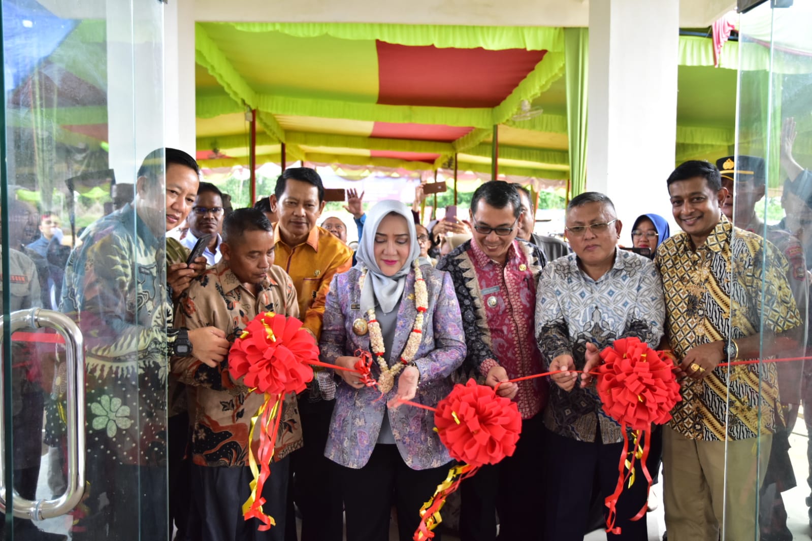 Bupati Resmikan Gedung Koperasi Martiban Harap Bantu Perekonomian Usaha Perkoperasian