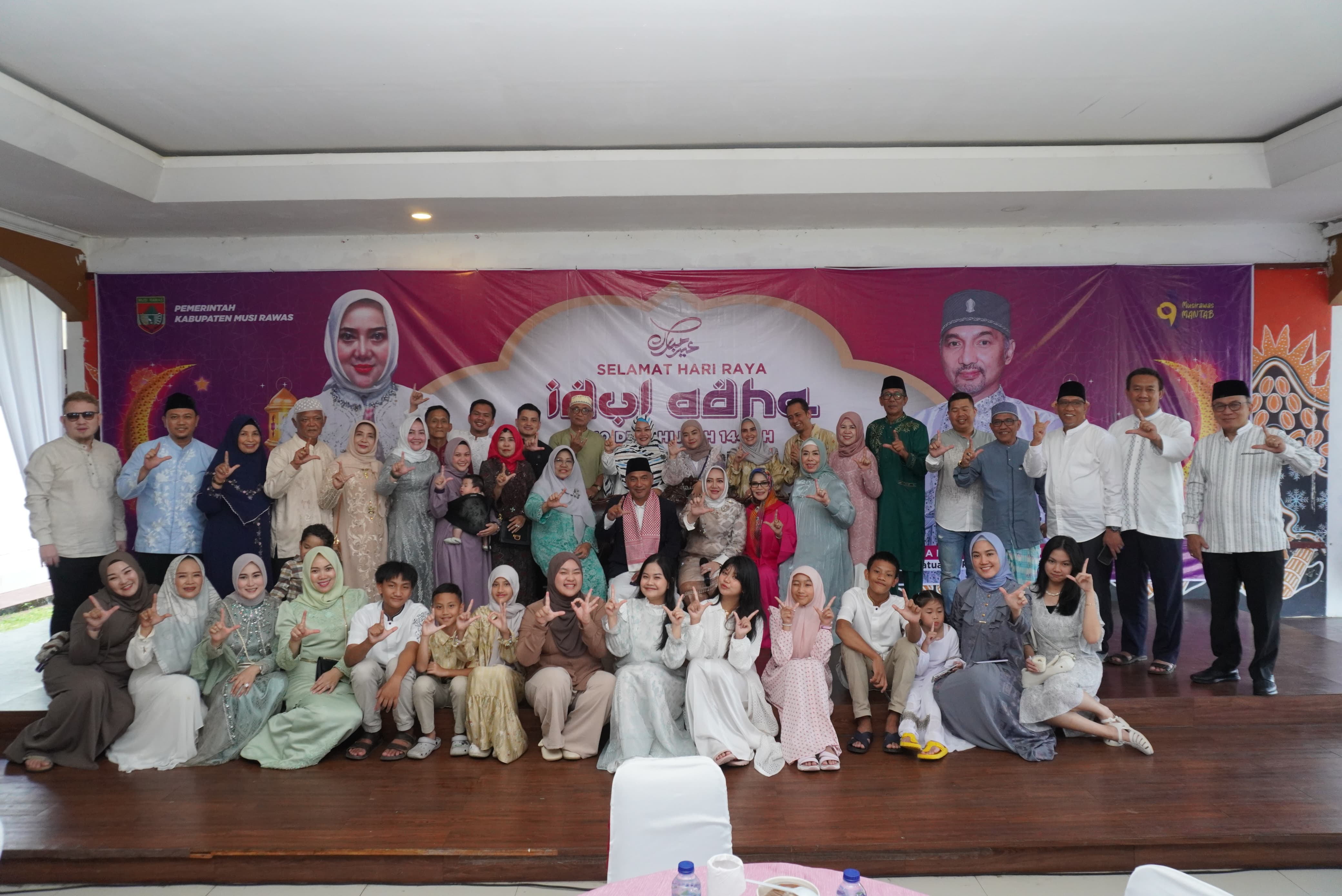 Open House Bupati Musi Rawas pada Idul Adha Tahun 1445 H