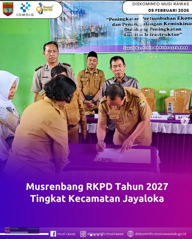 Musrembang RKPD Tahun 2026 Tingkat Kecamatan Jayaloka