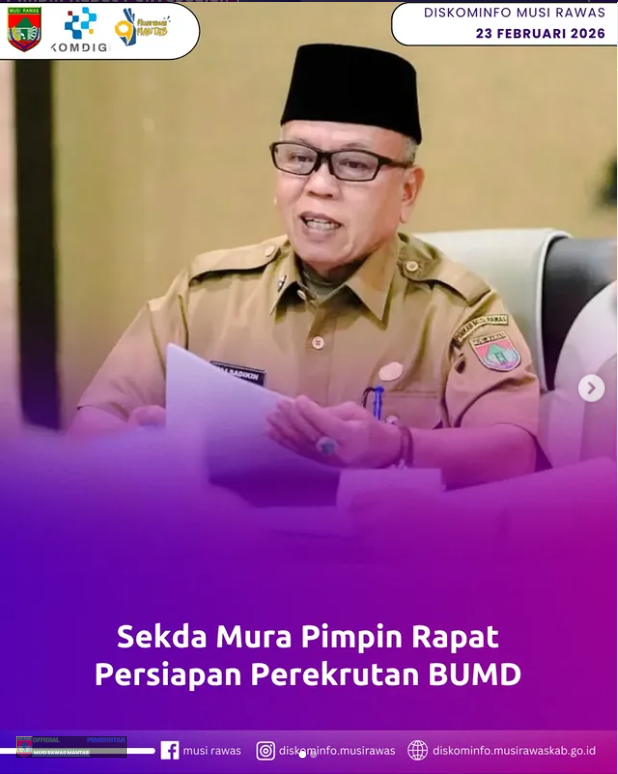 Sekda Mura Pimpin Rapat Perekrutan BUMD
