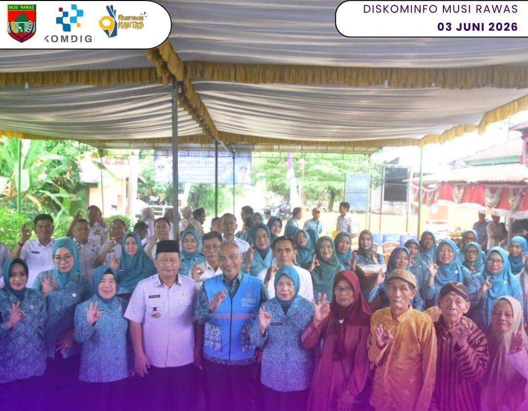 Desa Purwakarya Kec. Purwodadi Wakili Musi Rawas dalam Penilaian 10 Program Pokok PKK Tingkat Provinsi Sumsel