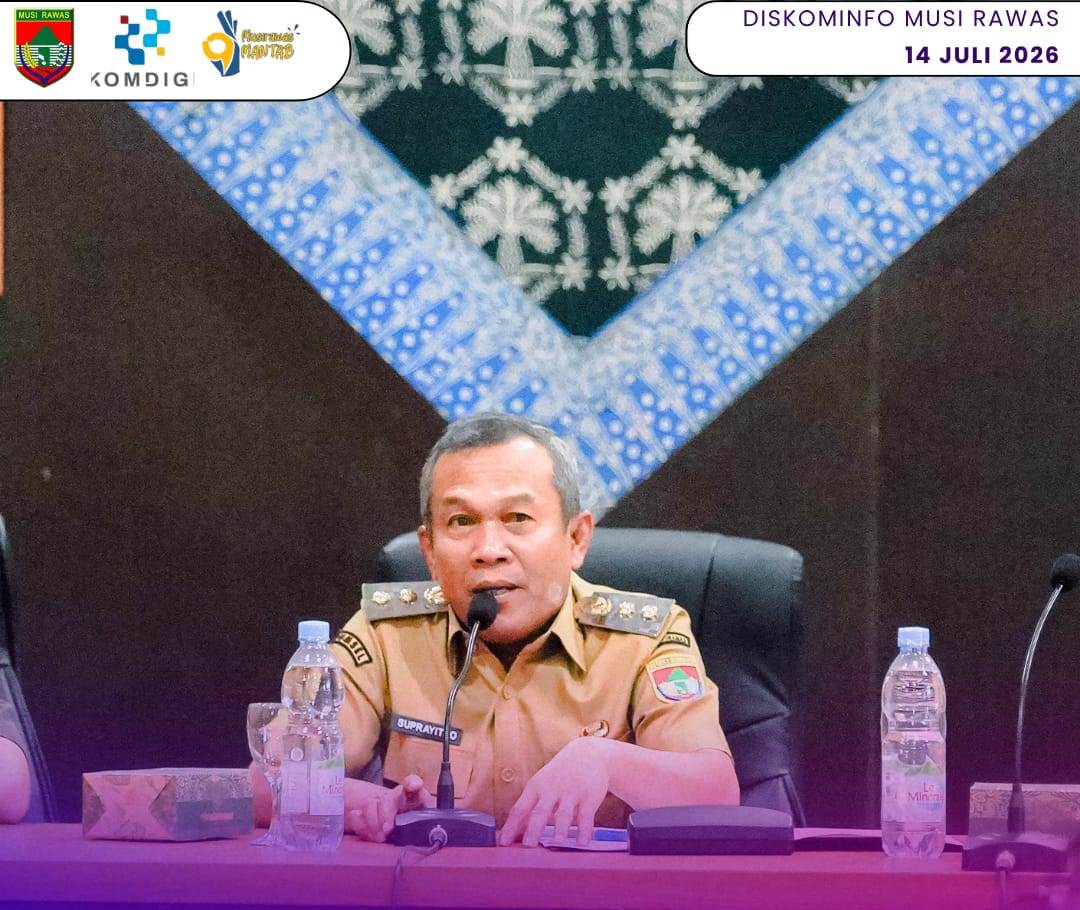 Wabup Musi Rawas Pimpin Rapat Rutin Forum Kerukunan Umum Beragama Kabupaten Musi Rawas Tahun 2026