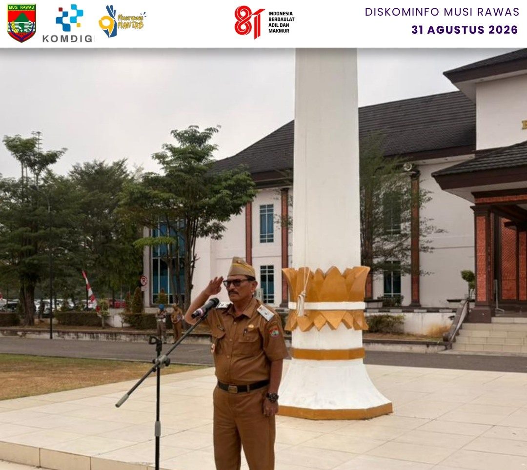 Staf Ahli Bidang Ekonomi, M. Nasir Pimpin Apel Pagi Bersama
