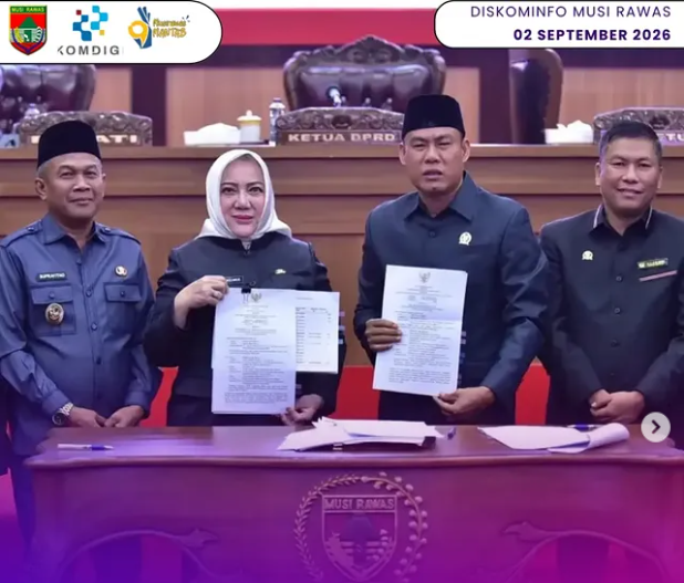 Bupati dan Wabup Hadiri Penandatanganan KUA-PPAS ABPD Perubahan 2026