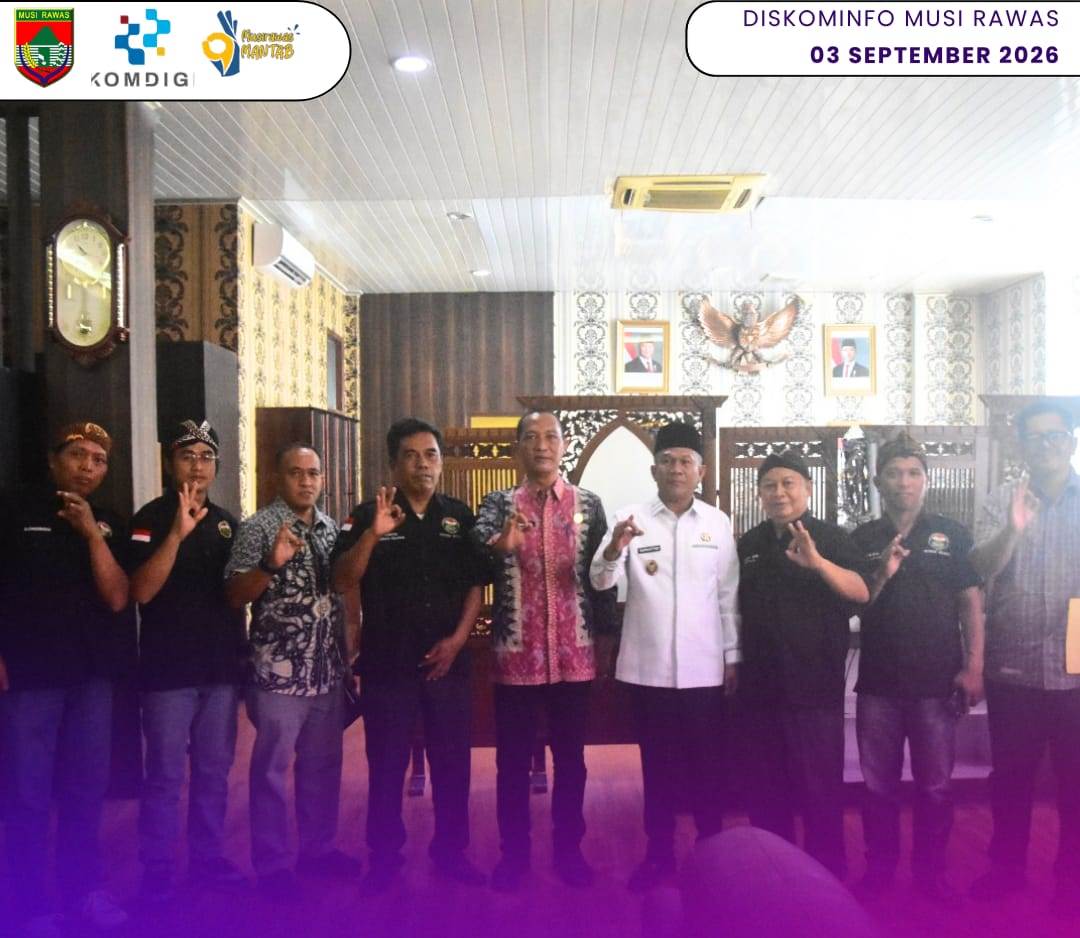 Wakil Bupati Terima Audiensi Paguyuban Republik Ngapak Musi Rawas