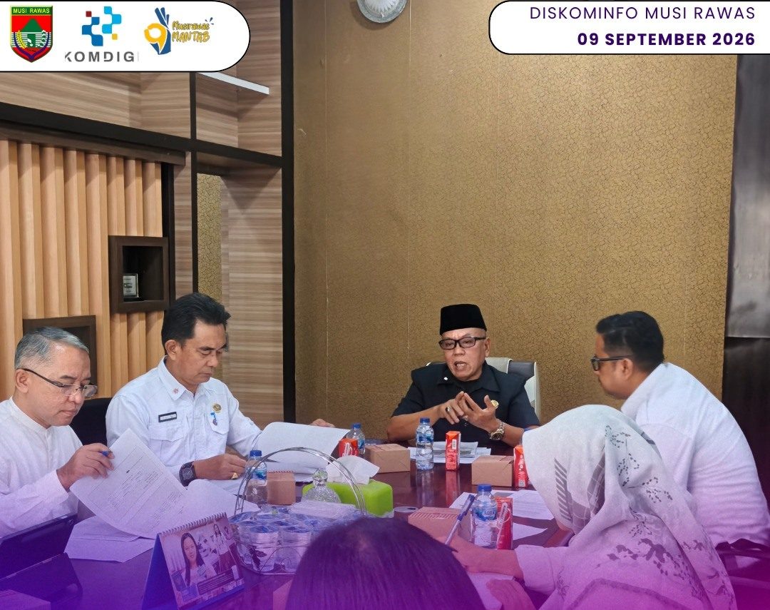 Sekda Musi Rawas Hadiri Rapat Forum Penataan Ruang PKKPR